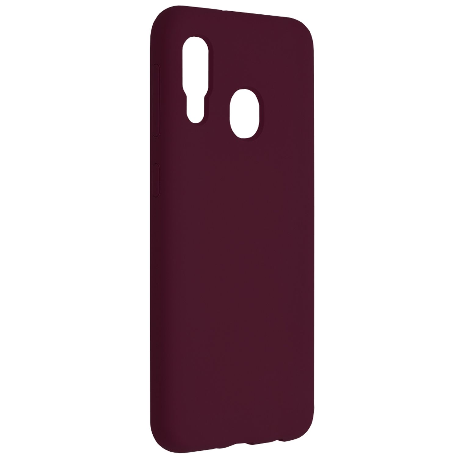 Husa premium Techsuit - Soft Edge Silicone - Samsung Galaxy A20e - Plum Violet fotografia produsului View 2 L