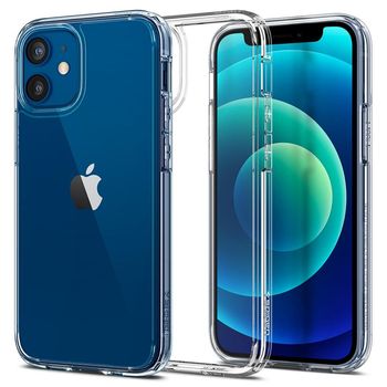Husa premium ultra hybrid compatibila cu iphone 12 / 12 pro, transparent