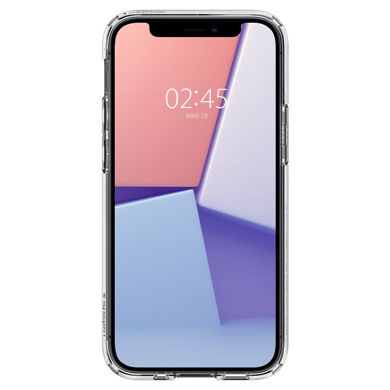 Husa premium Ultra Hybrid compatibila cu iPhone 12 / 12 Pro, Transparent fotografia produsului View 3 L