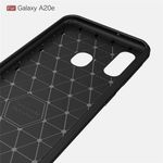 Husa Techsuit - Carbon Silicone - Samsung Galaxy A20e - Black fotografia produsului View 2 S