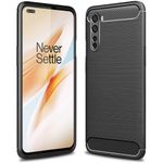 Husa Techsuit - Carbon Silicone - OnePlus Nord 5G - Black fotografia produsului