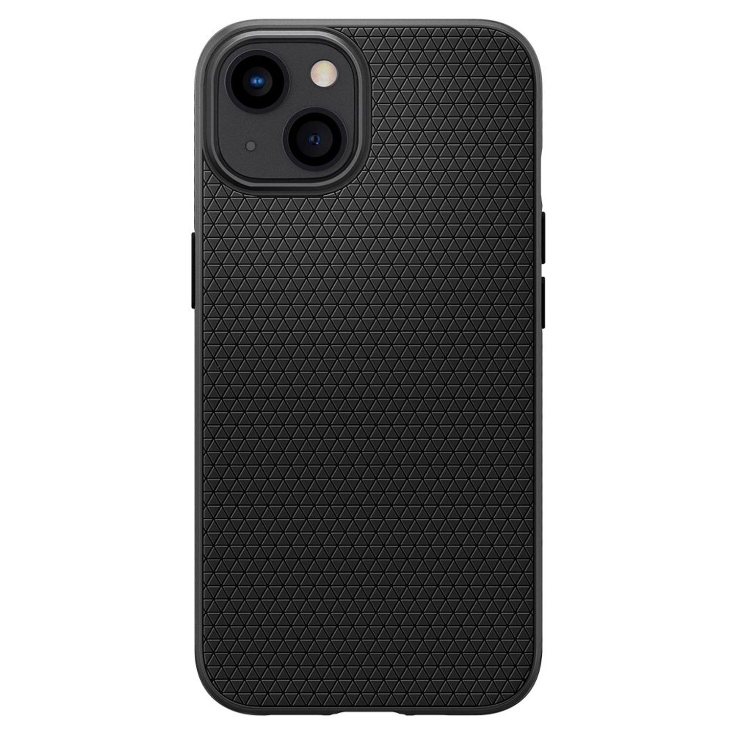 Husa premium Liquid Air compatibila cu iPhone 13 Mini, Negru fotografia produsului View 2 L