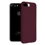 Husa premium Techsuit - Soft Edge Silicone - iPhone 7 Plus / 8 Plus - Plum Violet fotografia produsului