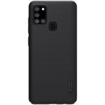 Husa Nillkin - Super Frosted Shield - Samsung Galaxy A21S - Black fotografia produsului