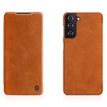 Husa Nillkin - Qin Leather Case - Samsung Galaxy S21 - Brown fotografia produsului