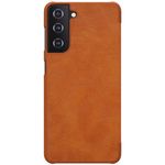 Husa Nillkin - Qin Leather Case - Samsung Galaxy S21 - Brown fotografia produsului View 2 S