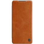 Husa Nillkin - Qin Leather Case - Samsung Galaxy S21 - Brown fotografia produsului View 3 S