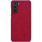Husa Nillkin - Qin Leather Case - Samsung Galaxy S21 FE - Red fotografia produsului