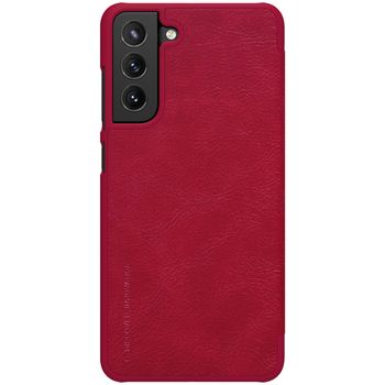 Husa nillkin - qin leather case - samsung galaxy s21 fe - red