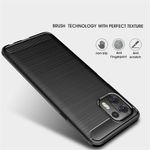 Husa Techsuit - Carbon Silicone - Motorola Moto Edge 20 Lite - Black fotografia produsului View 2 S