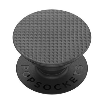Accesoriu popsockets pentru dispozitive mobile - popgrip - knurled black