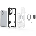 Husa Techsuit - Honeycomb Armor - Samsung Galaxy A32 4G - negru fotografia produsului View 3 S