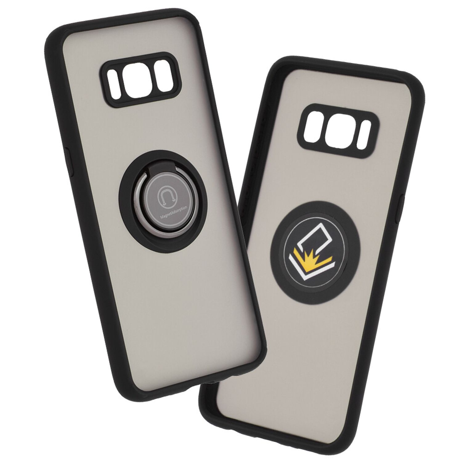 Husa Techsuit - Glinth - Samsung Galaxy S8 - Black fotografia produsului
