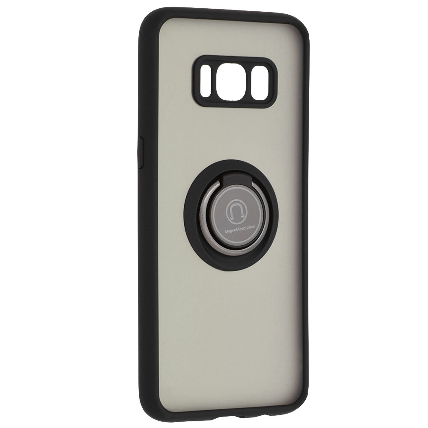 Husa Techsuit - Glinth - Samsung Galaxy S8 - Black fotografia produsului View 3 L