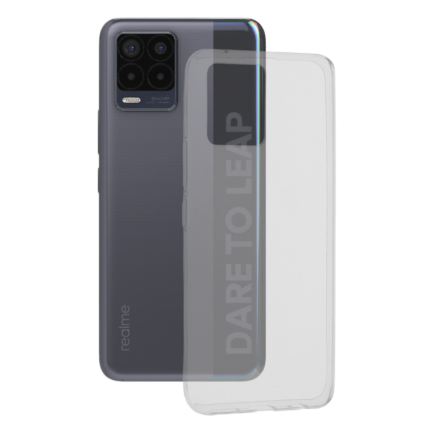 Husa transparenta din silicon Techsuit - Realme 8 4G / 8 Pro 4G fotografia produsului