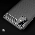 Husa Techsuit - Carbon Silicone - Samsung Galaxy A71 5G - Black fotografia produsului View 3 S