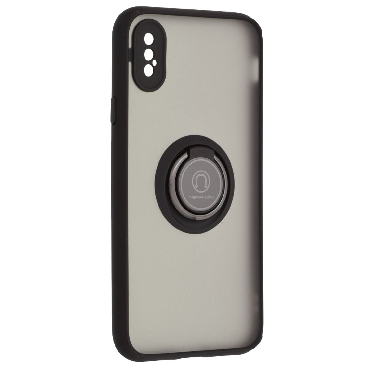 Husa Techsuit - Glinth - iPhone X / XS - Black fotografia produsului View 3 L