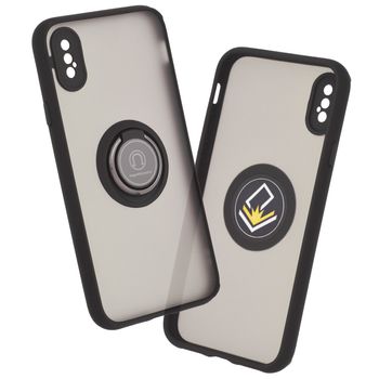 Husa techsuit - glinth - iphone x / xs - black