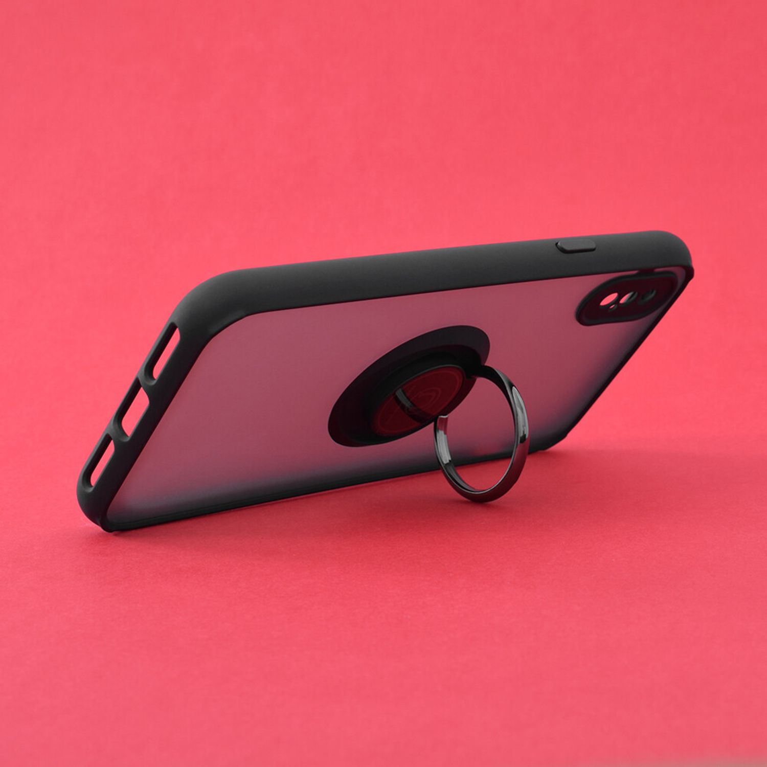Husa Techsuit - Glinth - iPhone X / XS - Black fotografia produsului View 2 L