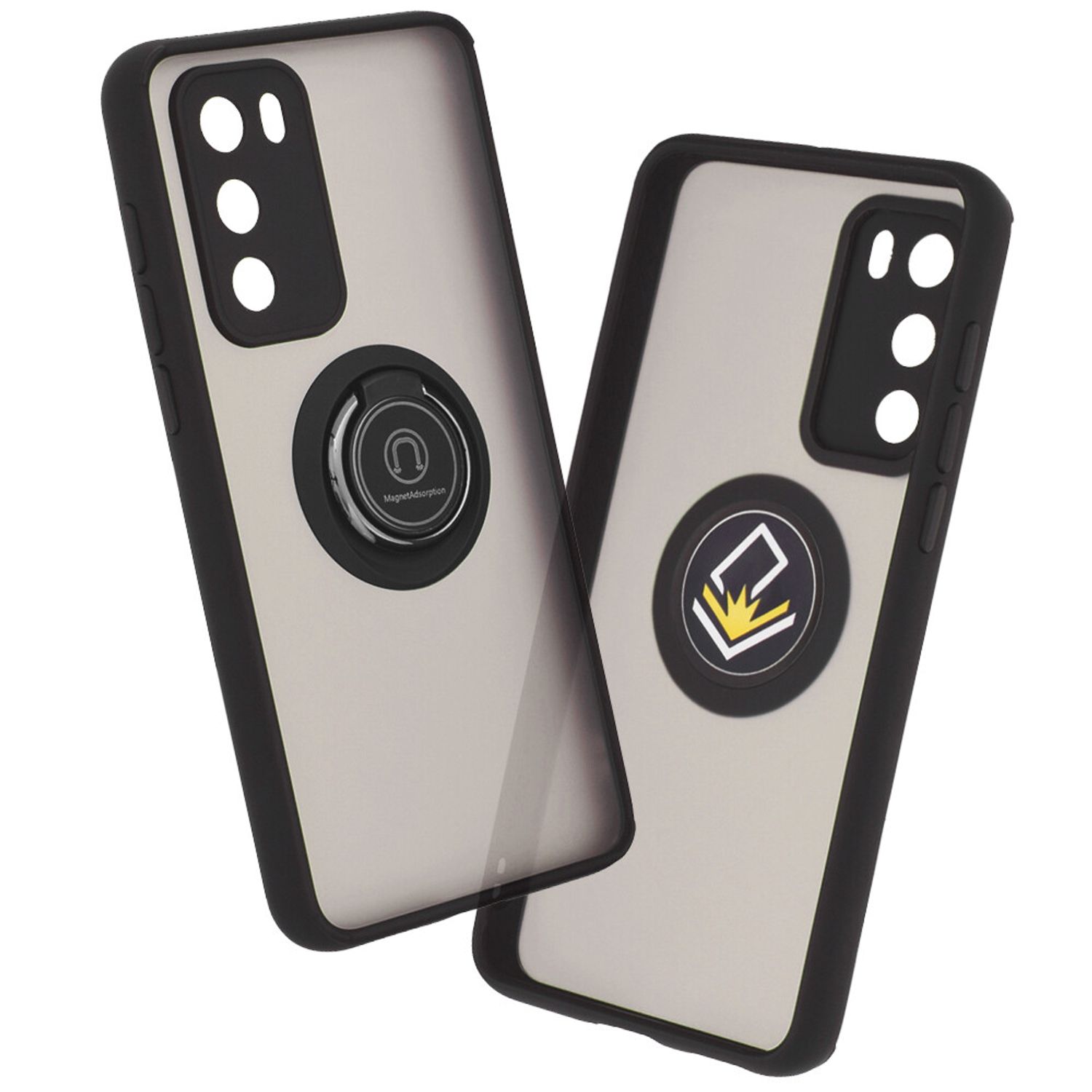 Husa Techsuit - Glinth - Huawei P40 - Black fotografia produsului