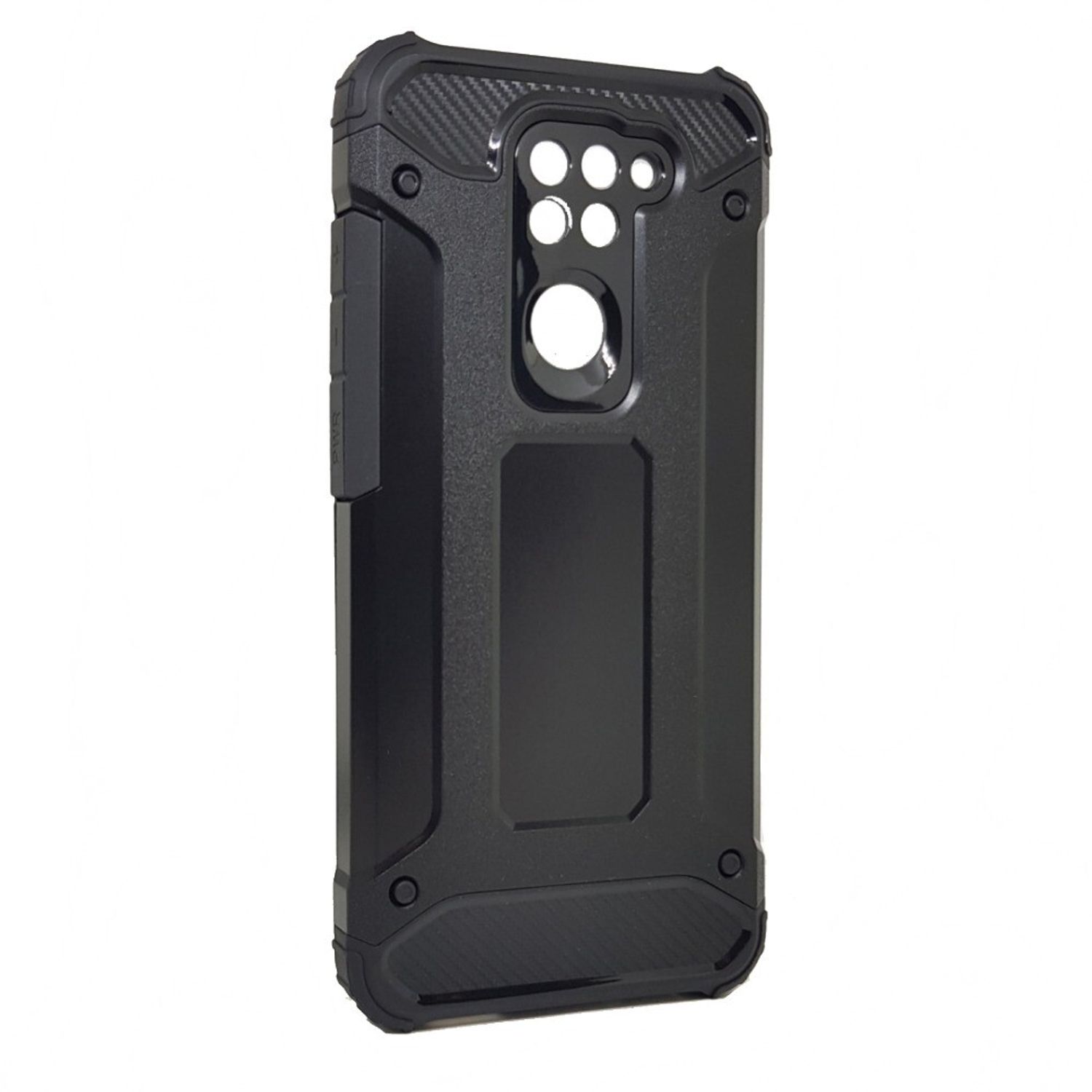 Husa Techsuit - Hybrid Armor - Xiaomi Redmi Note 9 - Black fotografia produsului View 2 L