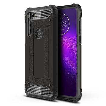 Husa techsuit - hybrid armor - motorola moto g8 power - black
