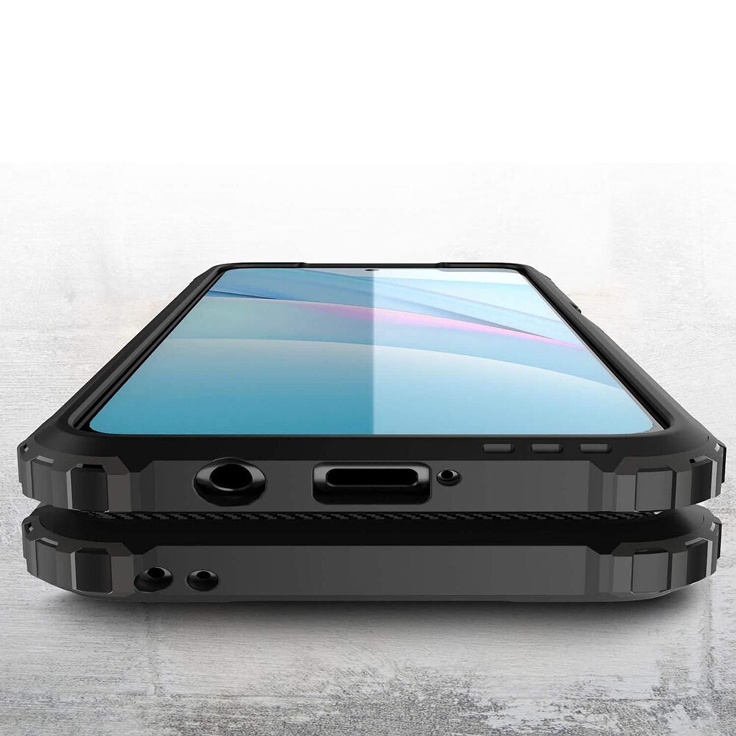 Husa Techsuit - Hybrid Armor - Xiaomi Mi 10T Lite - Black fotografia produsului View 3 L