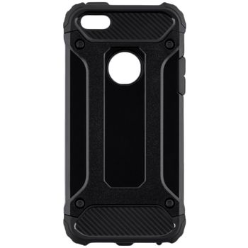 Husa techsuit - hybrid armor - iphone 5 / 5s / se - black