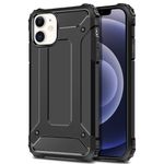Husa Techsuit - Hybrid Armor - iPhone 12 Mini - Black fotografia produsului
