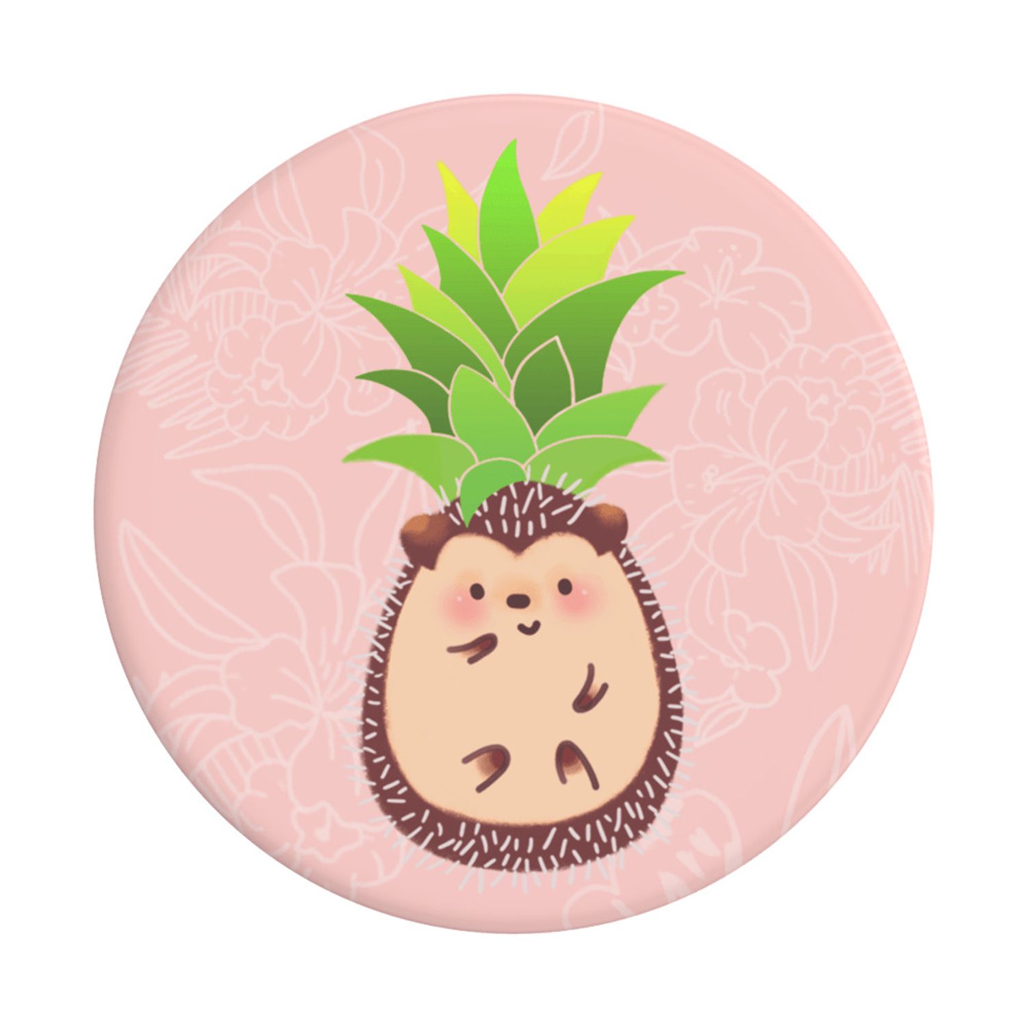 Accesoriu Popsockets pentru dispozitive mobile - PopGrip - Pinehog fotografia produsului View 3 L