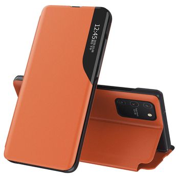 Husa tip carte techsuit - efold series - samsung galaxy s10 lite - orange