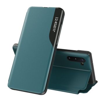 Husa tip carte techsuit - efold series - samsung galaxy note 10 - dark green