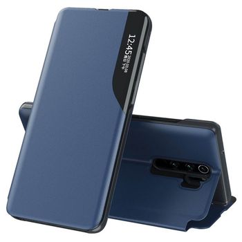 Husa tip carte techsuit - efold series - xiaomi redmi note 8 pro - dark blue