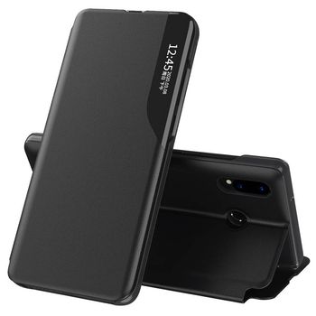 Husa tip carte techsuit - efold series - huawei p20 lite - black