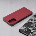 Husa tip carte Techsuit - eFold Series - Xiaomi Redmi Note 10 / 10S - Red fotografia produsului View 2 S