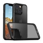 Husa premium Techsuit - CarbonFuse - iPhone 13 - Black fotografia produsului