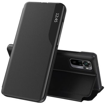 Husa tip carte techsuit - efold series - xiaomi redmi note 10 / 10s - black