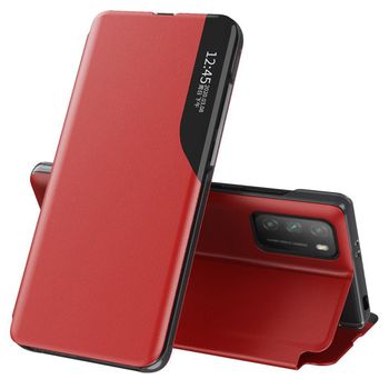 Husa tip carte techsuit - efold series - xiaomi poco m3 - red