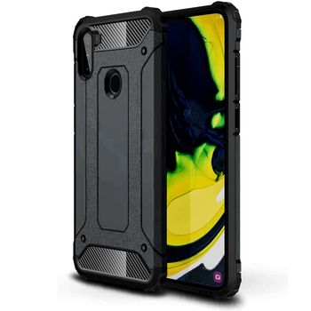 Husa techsuit - hybrid armor - samsung galaxy a11 / m11 - black