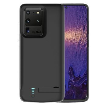 Husa cu acumulator techsuit - samsung galaxy s9 plus - 6000 mah - black