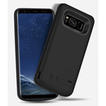 Husa cu acumulator Techsuit - Samsung Galaxy S9 Plus - 6000 mAh - Black fotografia produsului View 3 S