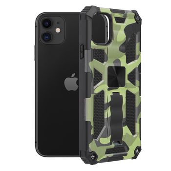 Husa antisoc techsuit - blazor series - iphone 11 - camo lime