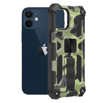 Husa antisoc techsuit - blazor series - iphone 12 mini - camo lime