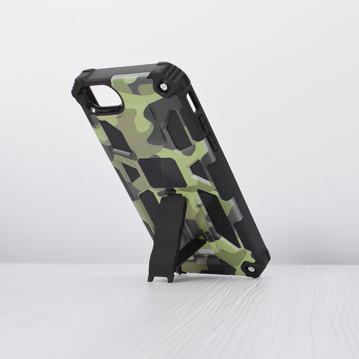 Husa antisoc Techsuit - Blazor Series - iPhone 7 / SE 2 / SE 2020 - Camo Lime fotografia produsului View 3 L