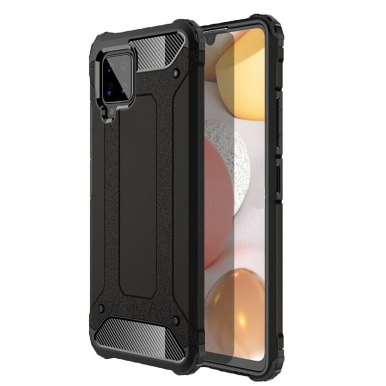 Husa Techsuit - Hybrid Armor - Samsung Galaxy A42 5G - Black fotografia produsului