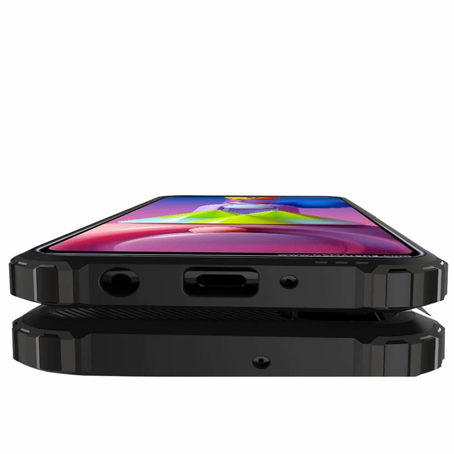 Husa Techsuit - Hybrid Armor - Samsung Galaxy M51 - Black fotografia produsului View 3 L