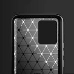 Husa Techsuit - Carbon Silicone - Realme 8 4G / 8 Pro 4G - Black fotografia produsului View 3 S