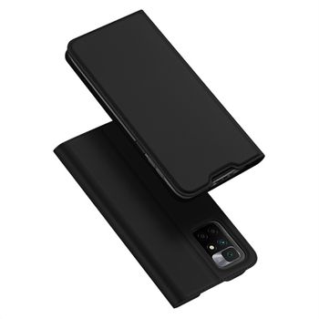 Husa tip carte dux ducis - skin pro - xiaomi redmi 10 - black