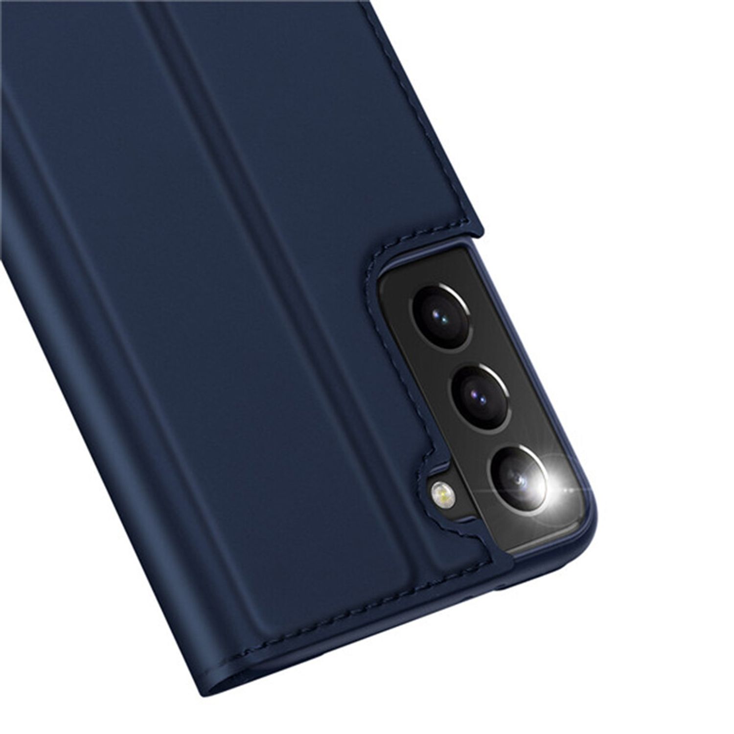 Husa tip carte Dux Ducis - Skin Pro - Samsung Galaxy S21 Plus - Black fotografia produsului View 3 L