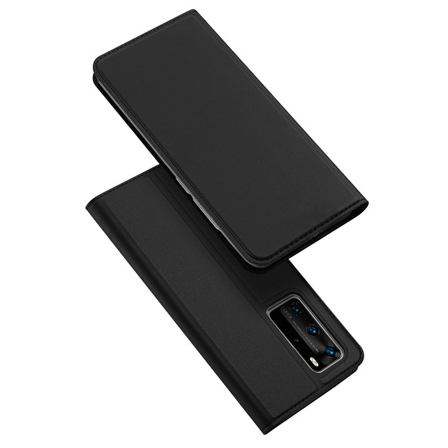 Husa tip carte Dux Ducis - Skin Pro - Huawei P40 Pro - Black fotografia produsului
